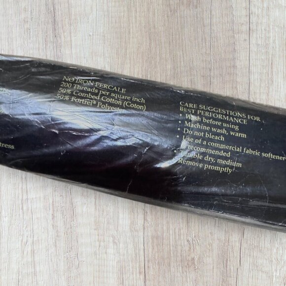 NEW COLOURS Alexander Julian TWIN 3-PC Blue Sky Sheet Set Flat Fitted Sheet Set - Picture 6 of 8